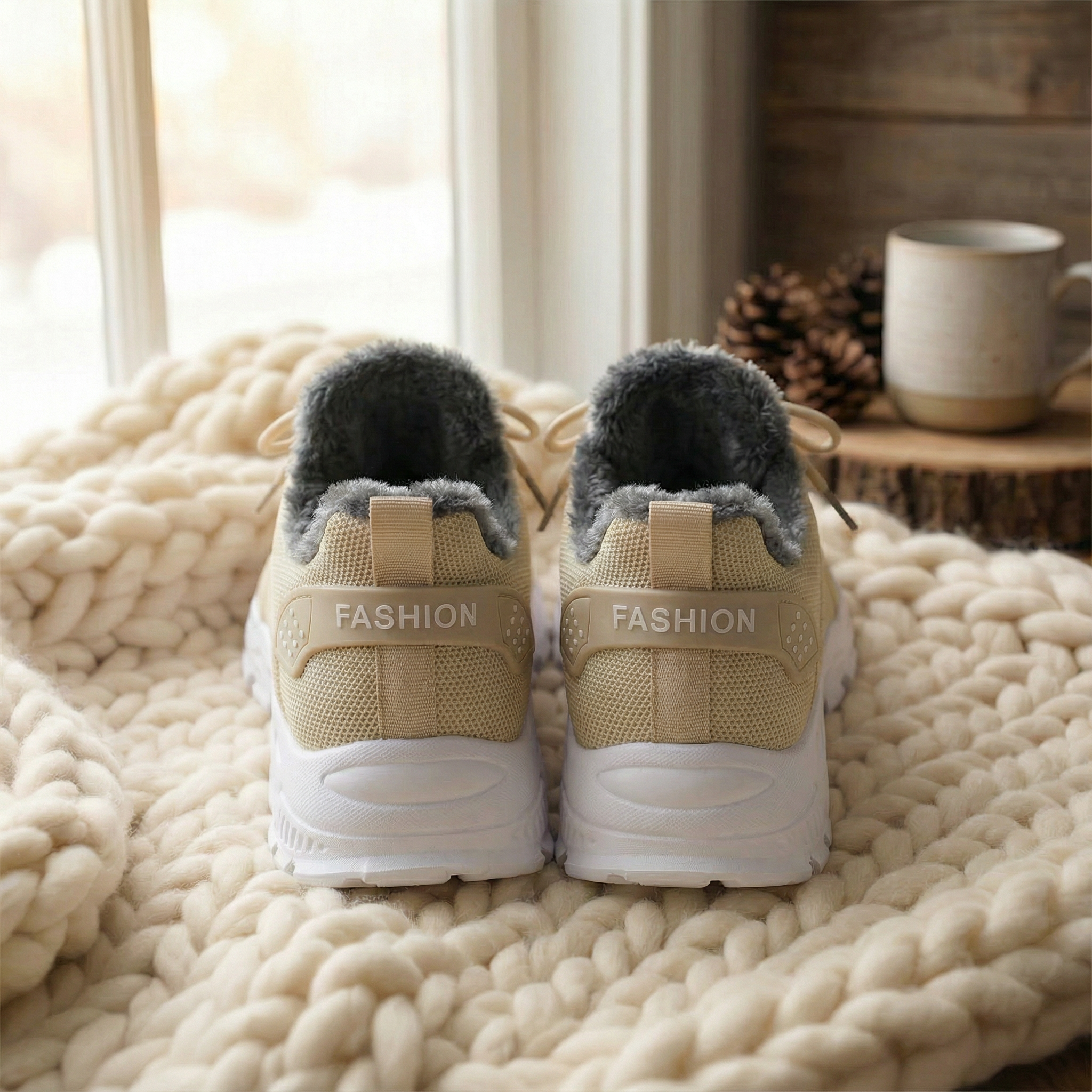 Margaret™ | Fleece Comfort Sneakers