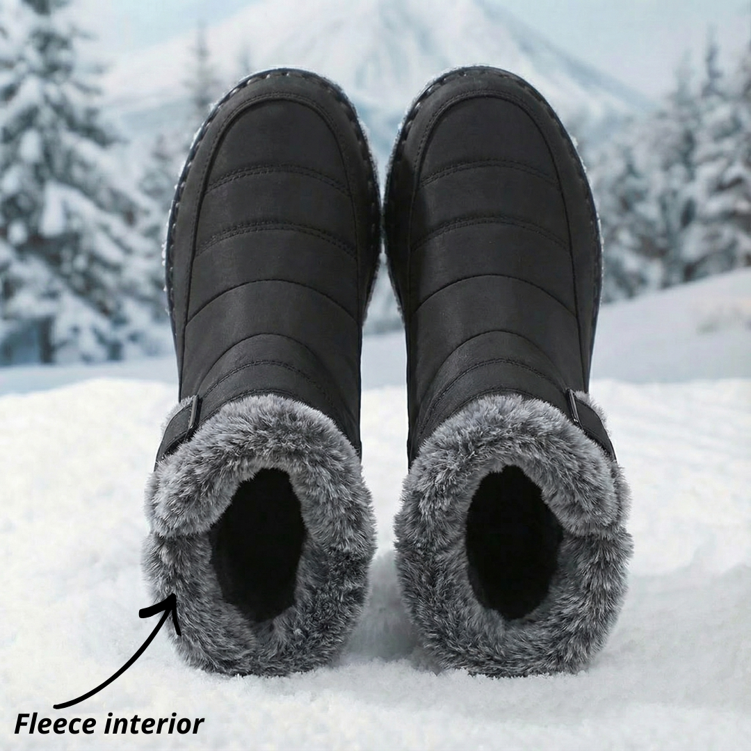 Heather™ | Fleece Comfort Boots High