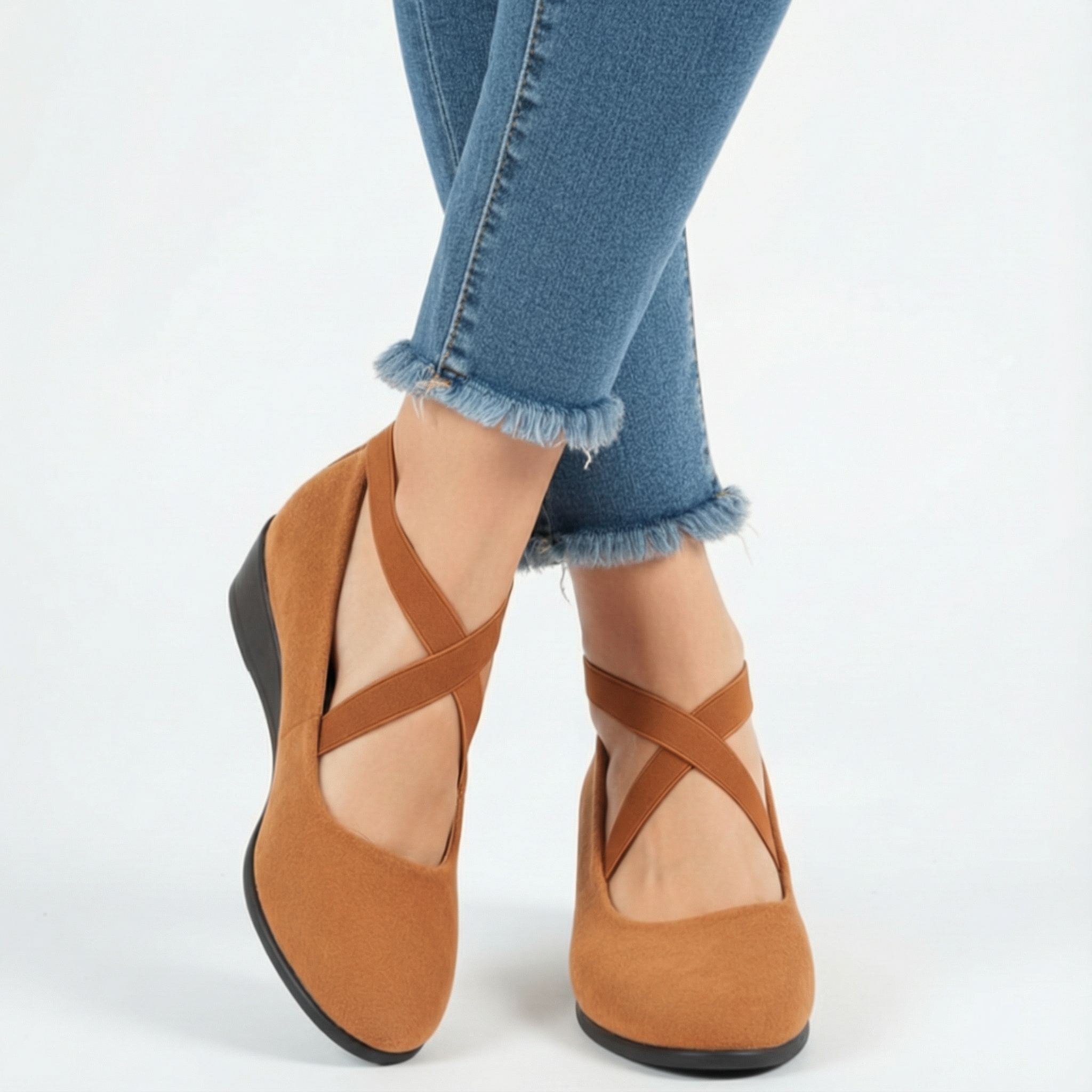 Monique™ | Comfy Closed Wedge Slip-On Shoes