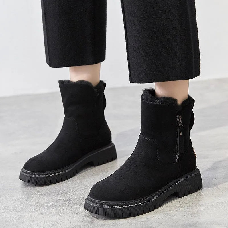 Gloria™ | Fleece Comfort Boots Mid