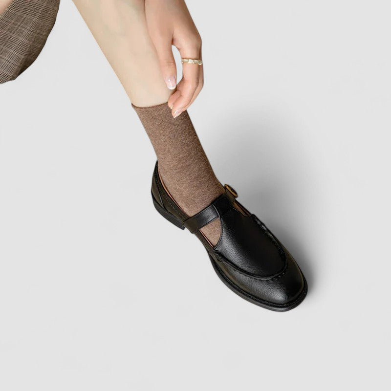 Anne-Marie™ | Orthopedic Square-Toe Mary Jane Shoes