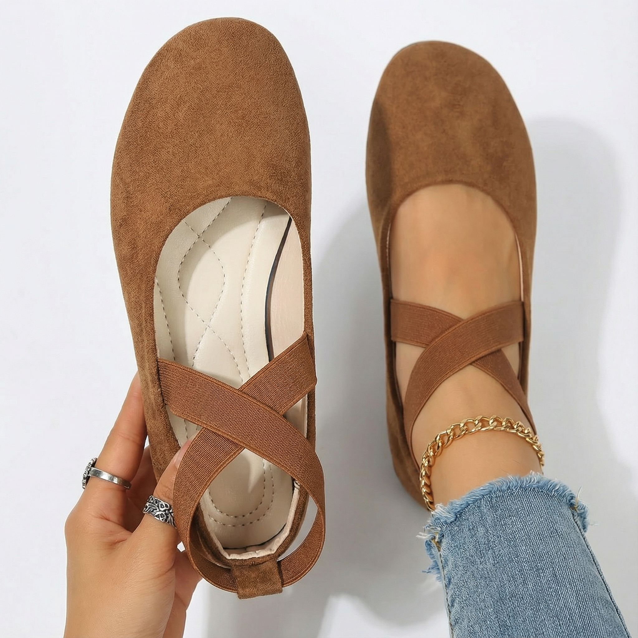 Nathalie™ | Comfy Closed Wedge Slip-On Shoes
