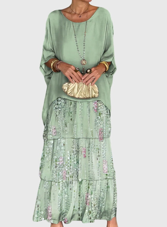 Mariah™ | Long and Flowing Elegant Dress