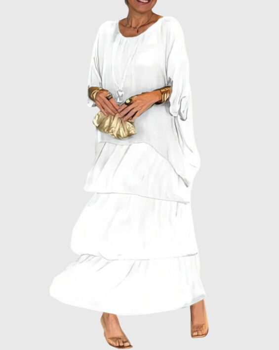 Mariah™ | Long and Flowing Elegant Dress