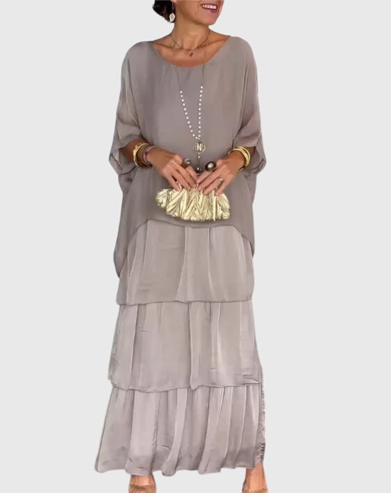 Mariah™ | Long and Flowing Elegant Dress