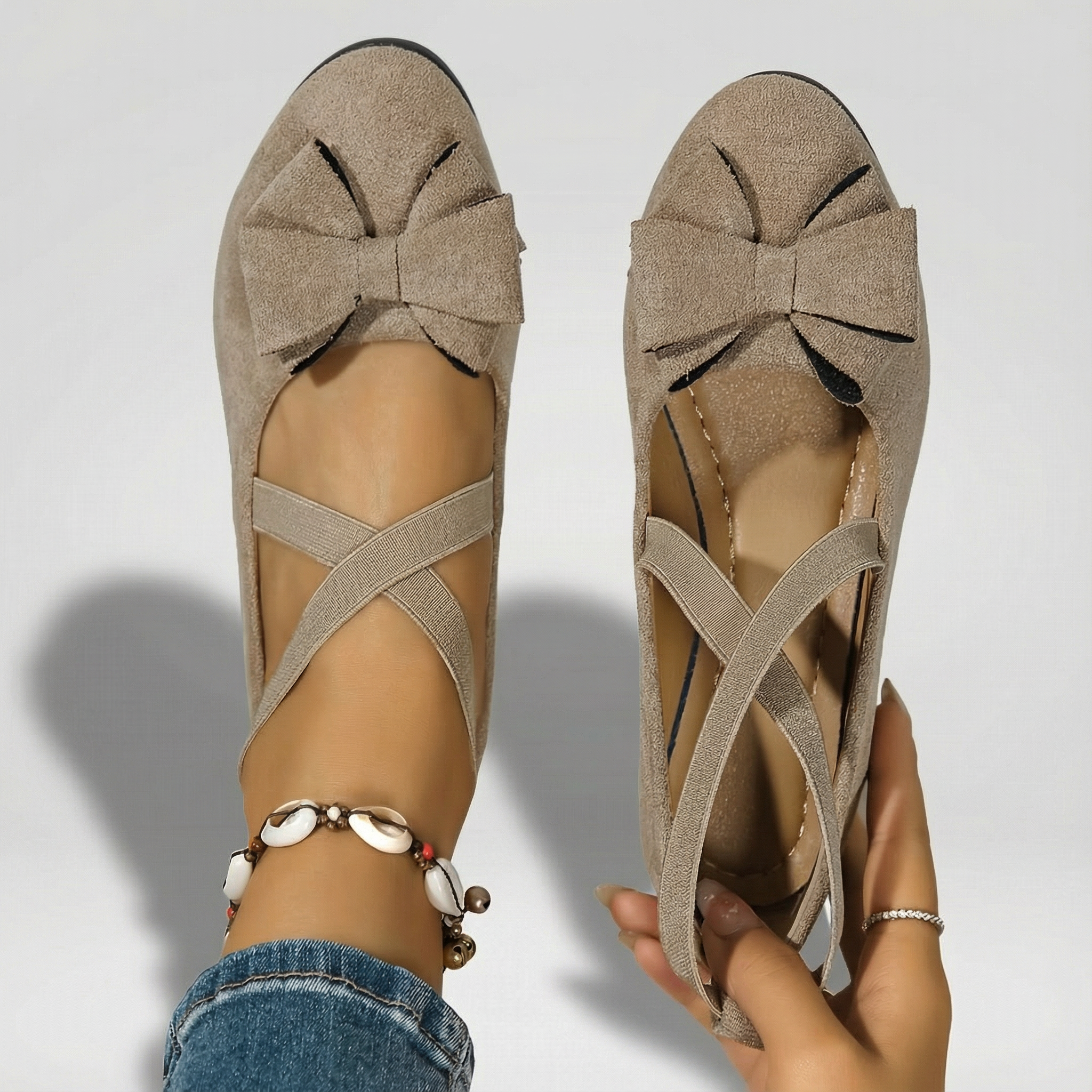 Veronique™ | Comfy Closed Wedge Slip-On Shoes