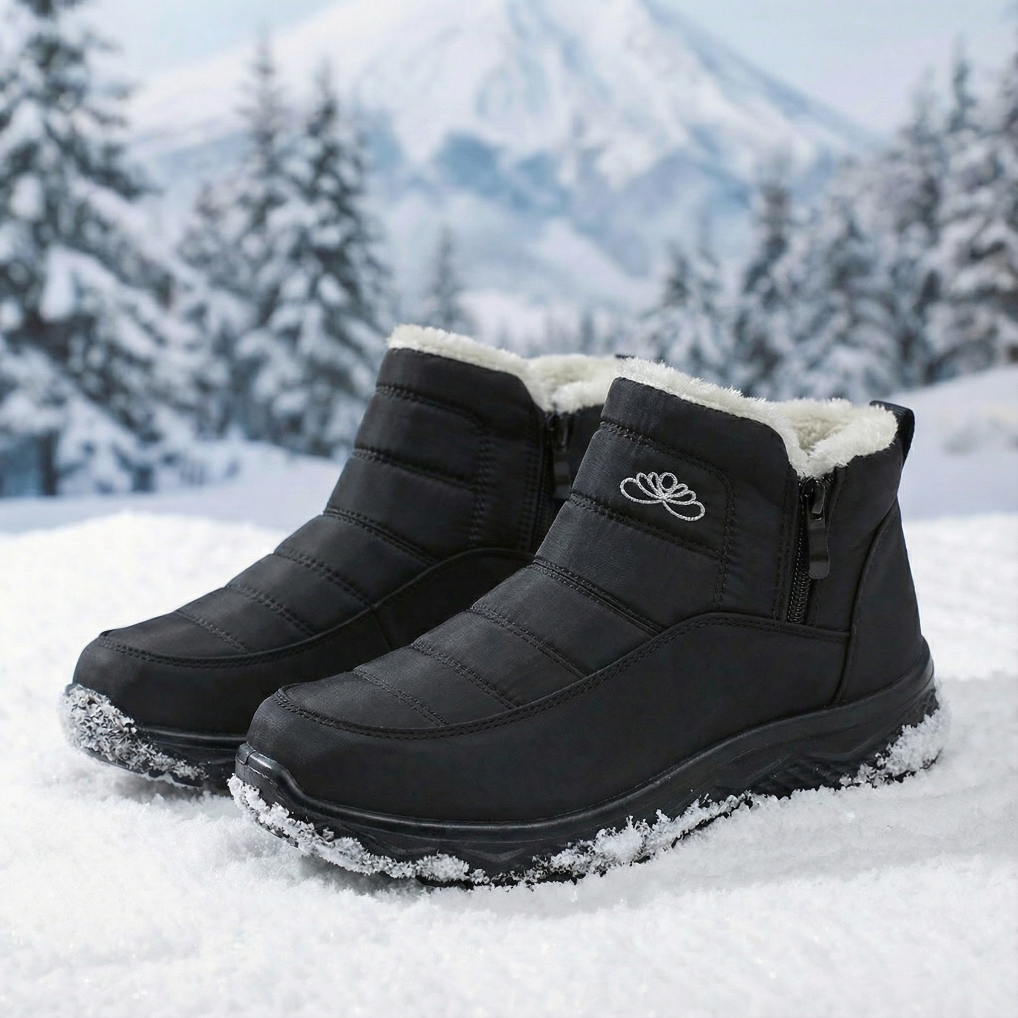 Chantal™ | Fleece Comfort Boots Low