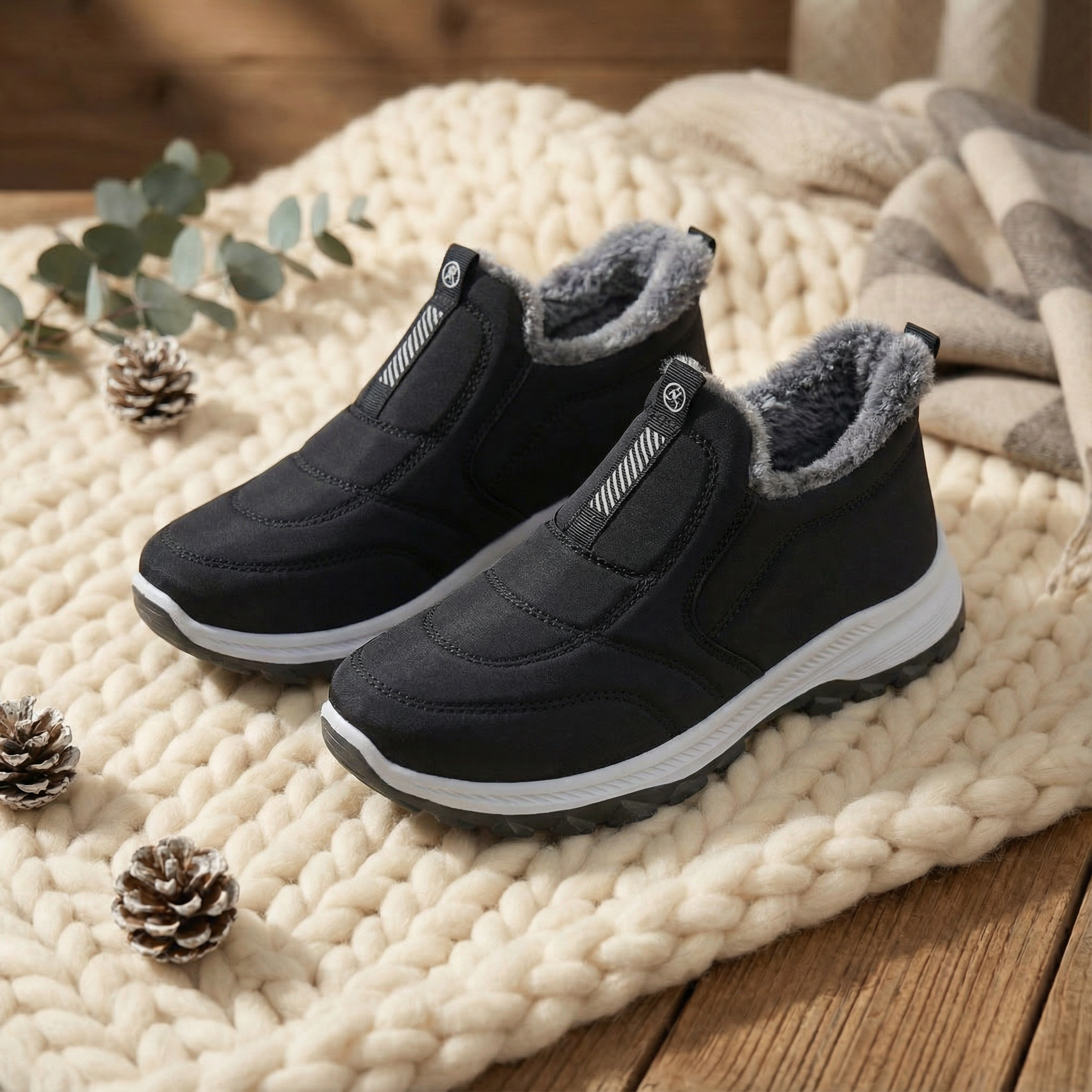 Barbara™ | Fleece Comfort Sneakers