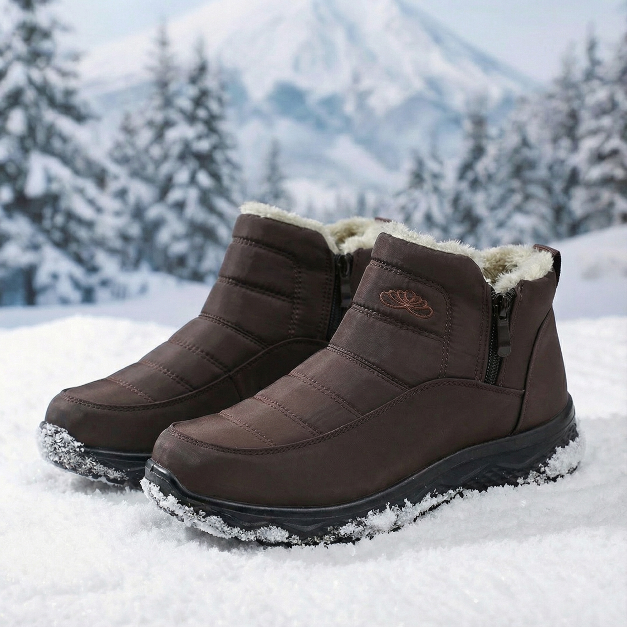 Chantal™ | Fleece Comfort Boots Low