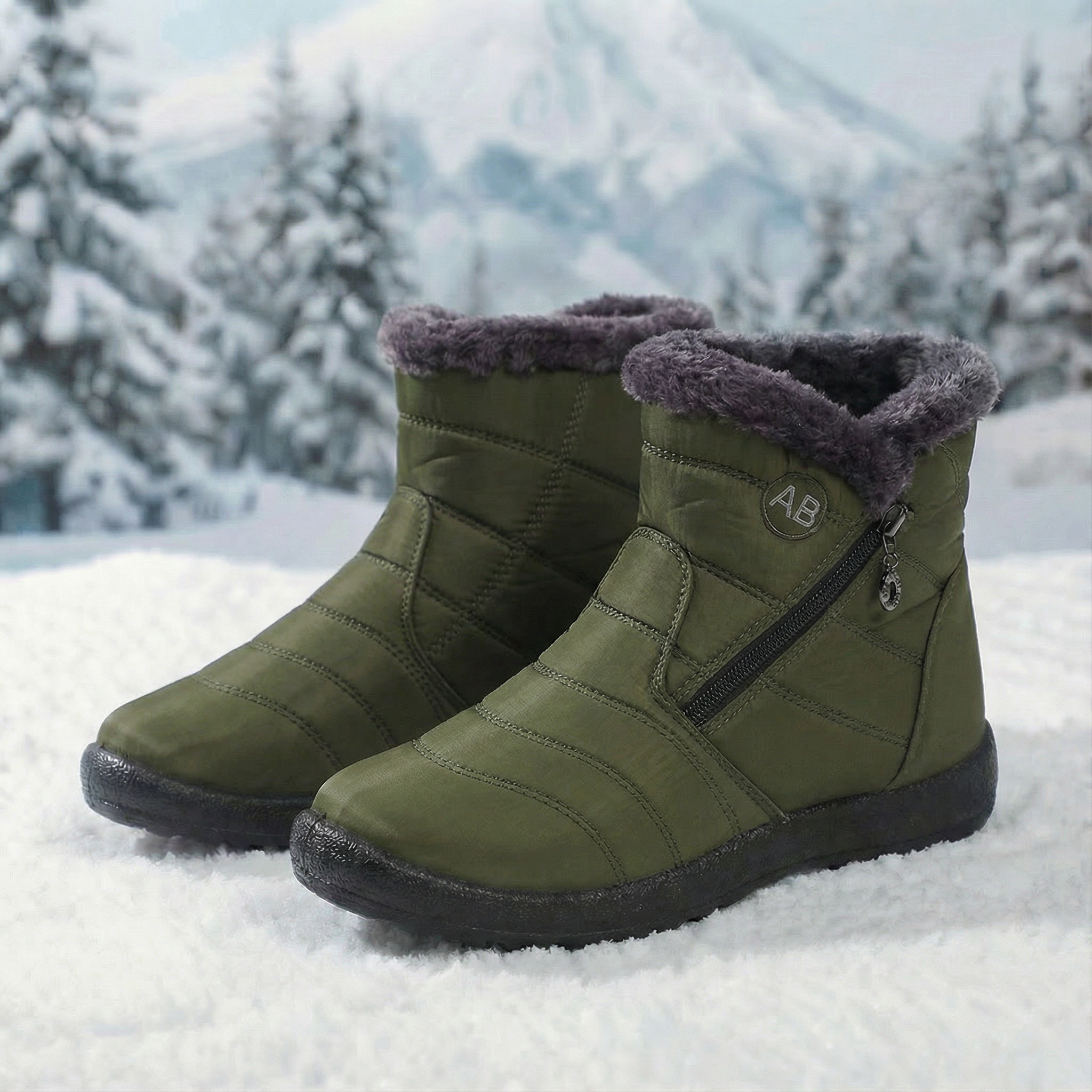 Sharon™ | Fleece Comfort Boots Mid