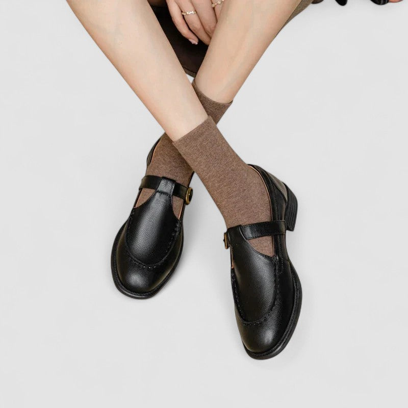 Anne-Marie™ | Orthopedic Square-Toe Mary Jane Shoes