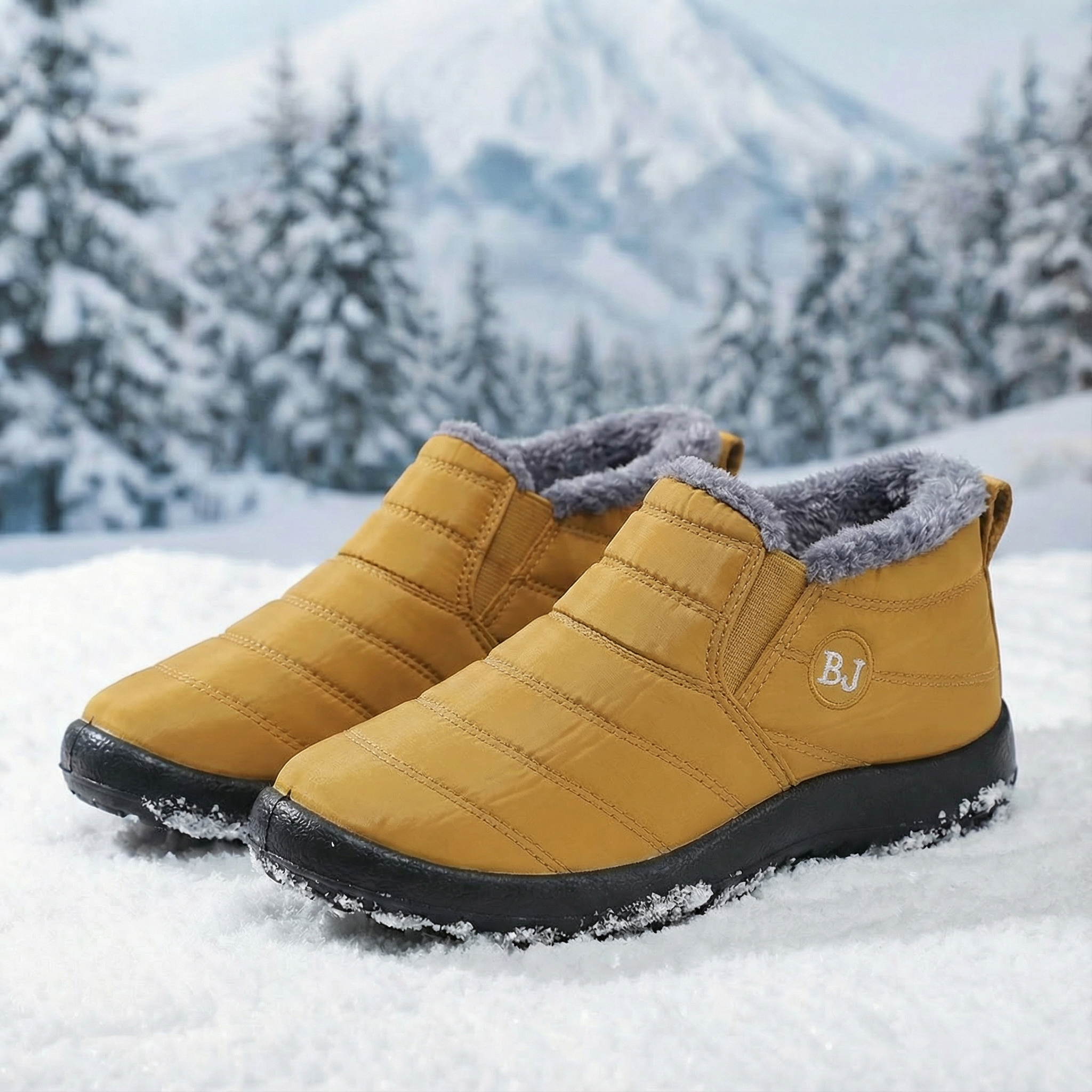 Camille™ | Fleece Comfort Boots Low